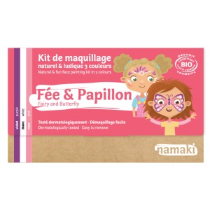 Kit Maquillage 3 Couleurs Fe & Papillon BIO