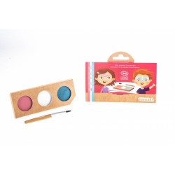 Kit Maquillage 3 Couleurs Princesse & Licorne BIO. n1