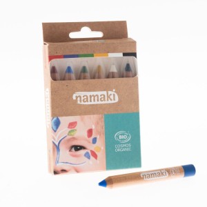 Kit 6 Crayons de Maquillage Arc-en-Ciel