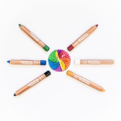 Kit 6 Crayons de Maquillage Arc-en-Ciel. n°8