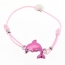 1 Bracelet Cordon Elastique - Dauphin