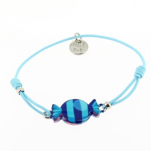 1 Bracelet Cordon Elastique - Bonbon