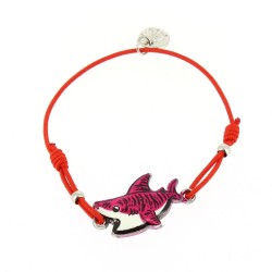 1 Bracelet Cordon Elastique - Requin / Baleine. n3