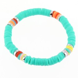 1 Bracelet Rondelles - Fimo. n1