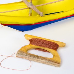 Cerf-volant Traditionnel Bateau Multicolore. n°1