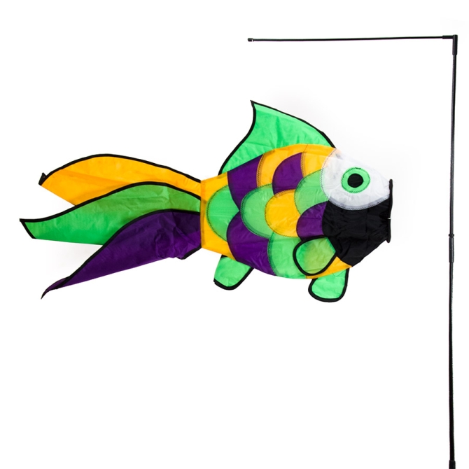 Manche � Air Poisson Vert 