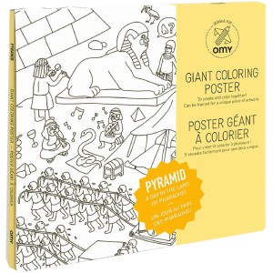 Poster Gant  Colorier - Pyramides