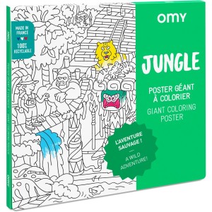 Poster Gant  Colorier - Jungle