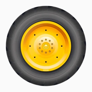 Lot de 4 Plateaux Chantier � Roues de Camion
