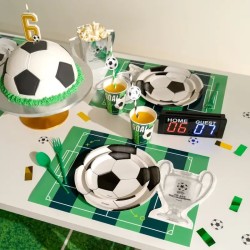 20 Serviettes Coupe - We Are The Champions Foot-Party. n�4