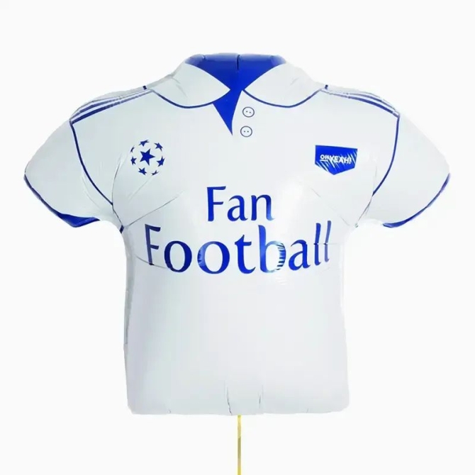 Ballon Aluminium H�lium Maillot Foot - Champions 