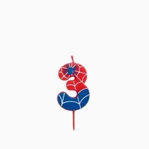 Bougie Spider Chiffre 3