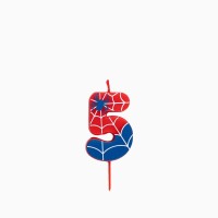 Bougie Spider Chiffre 5