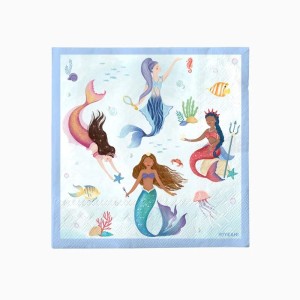20 Serviettes Royaume des Sir�nes