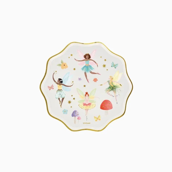 6 Petites Assiettes Fées