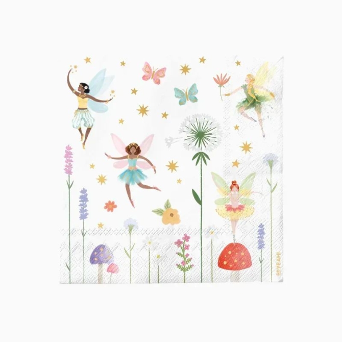 20 Serviettes F�es 