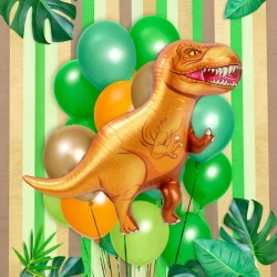 Ballon Aluminium Hélium Dino T-Rex XL – 105 cm. n°1