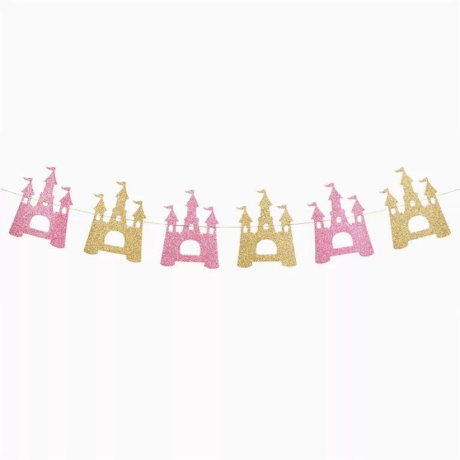 Guirlande Château de Princesse Glitter