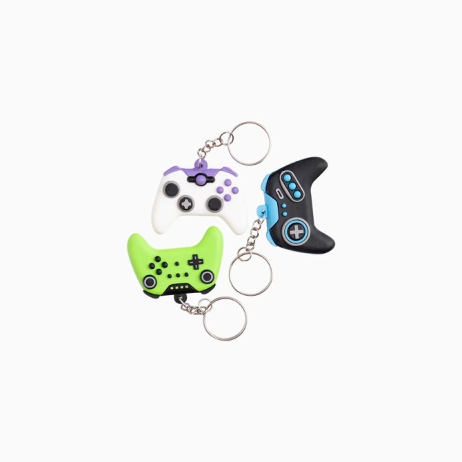 3 Porte-Clés Manette de Jeu
