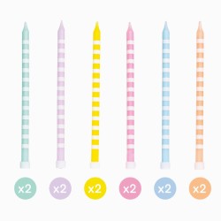 12 Bougies �tincelantes Extra-Longues � 14, 5 cm. n�1