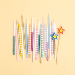 12 Bougies �tincelantes Extra-Longues � 14, 5 cm. n�8