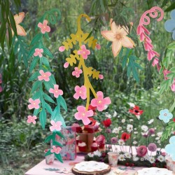 Guirlande Florale � 3 m. n�2