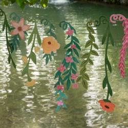 Guirlande Florale � 3 m. n�3