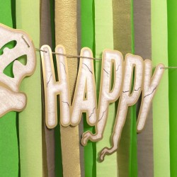 Kit Arche de Ballons et Rideau Vert � Dino. n�3