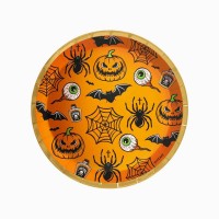 6 Assiettes Halloween Spooky