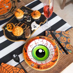 6 Assiettes Halloween Spooky. n°3