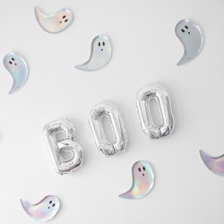 6 Assiettes Halloween – Fantôme Irisé. n°2