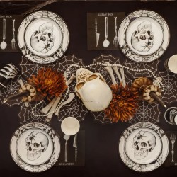 20 Serviettes Halloween � Toile d Araign�e Spooky. n�2