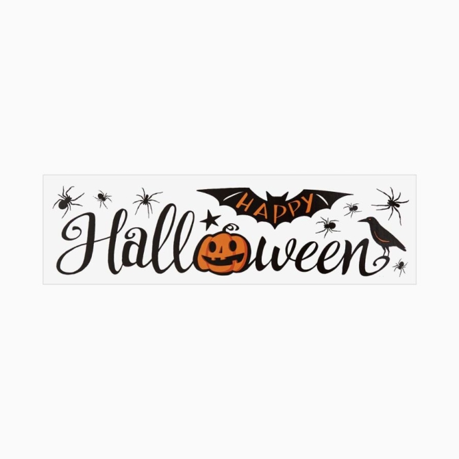 Sticker Mural Happy Halloween