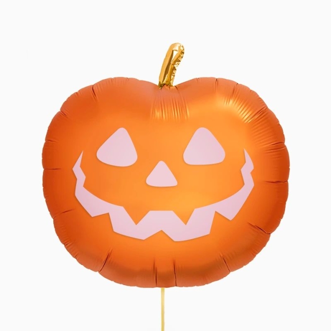Ballon Aluminium H�lium Citrouille Trick or Treat � 60 cm 