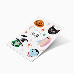 17 Stickers Halloween Yeux Mobiles – Trick or Treat. n°2