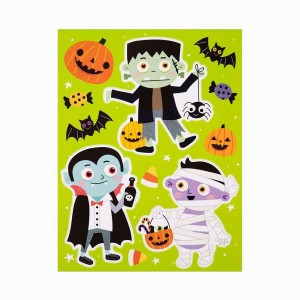 Sticker de Fen�tre Halloween � Petit Monstre