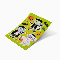 Sticker de Fenêtre Halloween – Petit Monstre. n°2