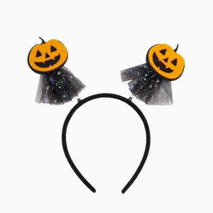 Serre-T�te Halloween Citrouille avec Tulle
