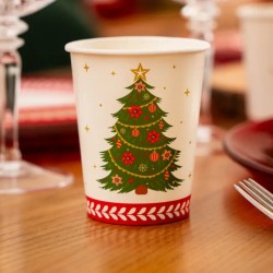 10 Gobelets Sapin de No�l. n�1