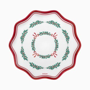 Lot de 2 Plateaux de No�l � 33 cm