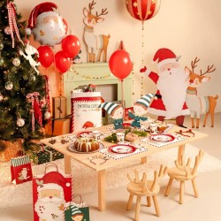 6 Assiettes Le P�re No�l Arrive !. n�5