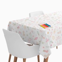 Nappe � Colorier avec Feutres - Le P�re No�l Arrive !