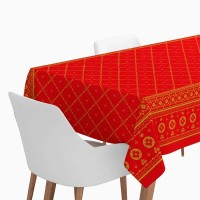 Nappe de No�l - Rouge Traditionnel