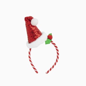 Serre-Tête Bonnet de Noël à Paillettes