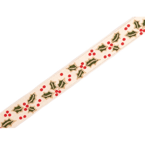 Ruban Feuilles de Houx 15 mm - 4 m 