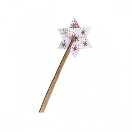 Anniversaire Fee Clochette 50 Baguettes Magiques Pour Mariage - Avec Rubans & Clochettes (champagne) - Décoration Fête Ruban Mariage