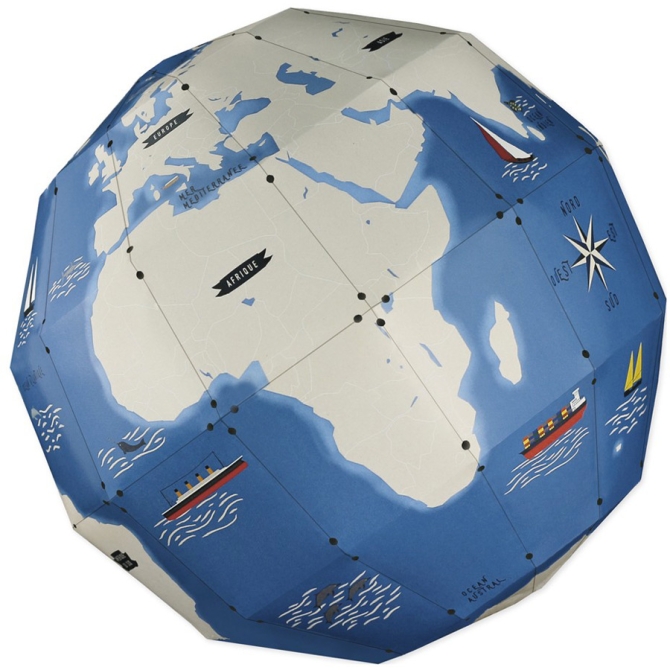 Kit Cratif - Mon Globe Terrestre 