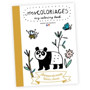 Petit Carnet de Coloriage - Animaux du Monde