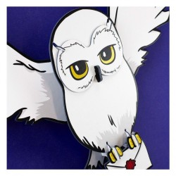 Troph�e 3D Hedwige � Harry Potter. n�3