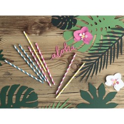 Set Centre de Table Feuilles Aloha. n4